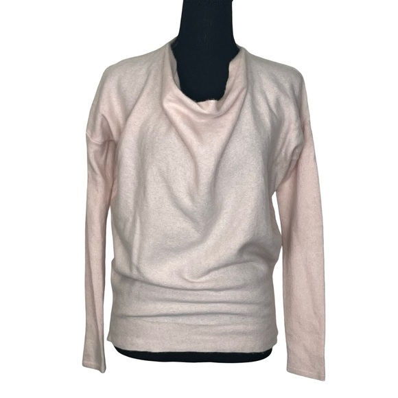 Sundance Soft Pink Cowl Neck Sweater - Picture 1 of 10